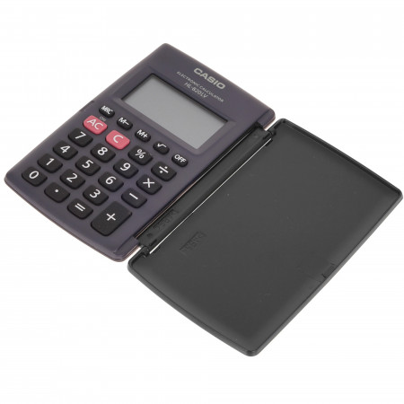 Калькулятор карманный CASIO HL-820LV-BK-W-GP черный