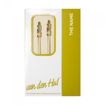 Кабель RCA - RCA Van den Hul The Name (B41BA008) 0.8 м желтый