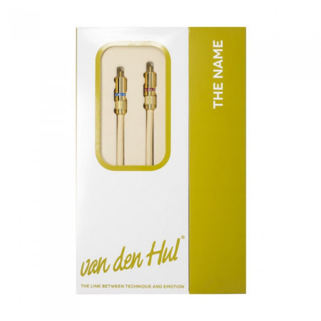 Кабель RCA - RCA Van den Hul The Name (B41BA008) 0.8 м желтый