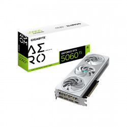 Видеокарта Gigabyte GeForce RTX 5060Ti AERO OC 8G (GV-N506TAERO OC-8GD) белый