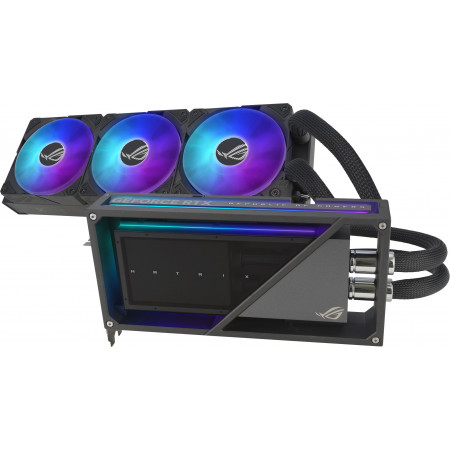 Видеокарта Asus GeForce RTX 4090 ROG Matrix Platinum 24GB (ROG-MATRIX-RTX4090-P24G-GAMING) черный