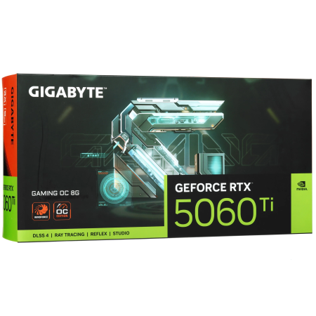 Видеокарта Gigabyte GeForce RTX 5060 Ti GAMING OC 8G (GV-N506TGAMING OC-8GD) 8 Гб черный