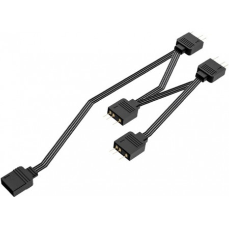 Сетевая розетка ID-COOLING FS-04 ARGB черный