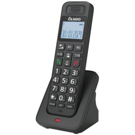 IP-телефон Olmio DP-03 (47360) черный