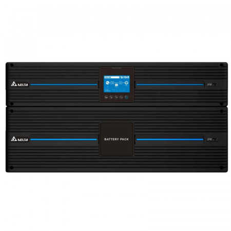 ИБП Delta AMPLON RT 8 кВА S w/20х9Ah batt. & PDB (UPS802R2RT0B035) черный (С АККУМУЛЯТОРОМ)