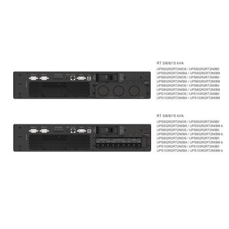 ИБП Delta Amplon RT 8K (UPS802R2RT0B035) черный (С АККУМУЛЯТОРОМ)