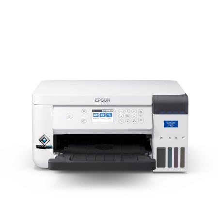 Принтер сублимационный Epson SureColor SC-F100 (C11CJ80302) белый (без кабеля USB)