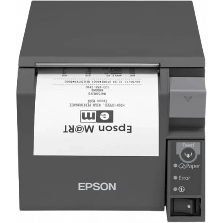 Принтер чеков Epson TM-T70II (032) (C31CD38032) серый