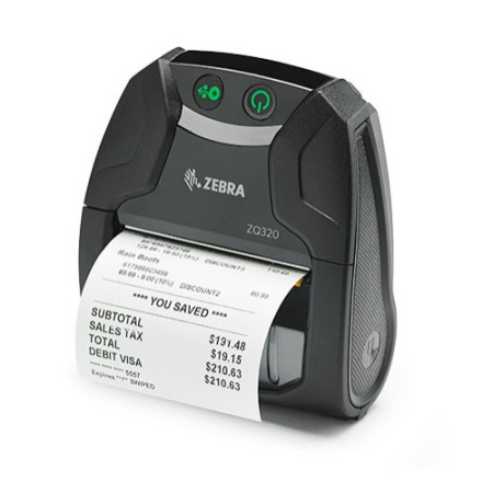 Принтер этикеток Zebra ZQ320 черный