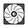 Реверсный вентилятор ID-Cooling ARGB REVERSE (TF-12025-PRO ARGB REVERSE) черный