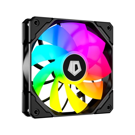 Реверсный вентилятор ID-Cooling ARGB REVERSE (TF-12025-PRO ARGB REVERSE) черный