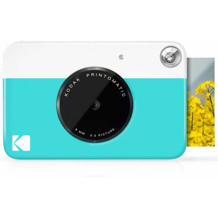 Фотоаппарат моментальной печати Kodak PRINTOMATIC (RODOMATICBL+RODZ2X320) голубой