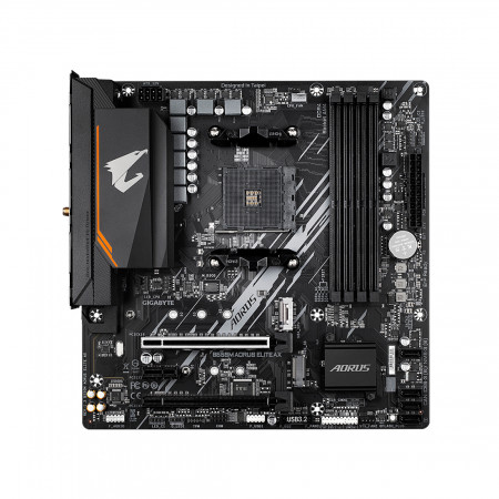 Материнская плата GIGABYTE B550M AORUS ELITE AX черный