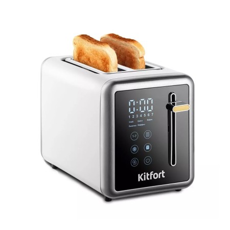 Тостер Kitfort КТ-6079 серебристый