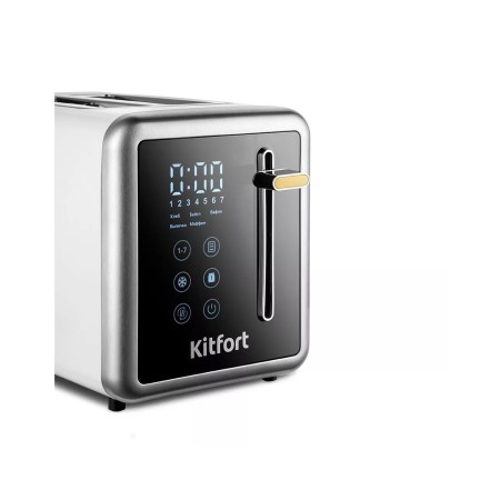 Тостер Kitfort КТ-6079 серебристый