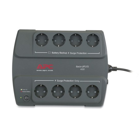 ИБП APC Back-UPS ES BE400 (BE400-GR) черный (С АККУМУЛЯТОРОМ)
