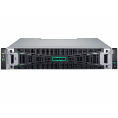 Система хранения данных HPE MSA SFF 2x32Gb FC 4‑port Controller 12x1.92TB SSD 4x32Gb SFP FC XCVR 23TB (P79245-B25) белый