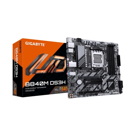 Материнская плата GIGABYTE B840M DS3H черный