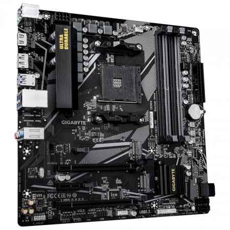 Материнская плата Gigabyte B550M DS3H R2 черный