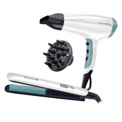 Набор фен выпрямитель Remington (S8500GP) белый
