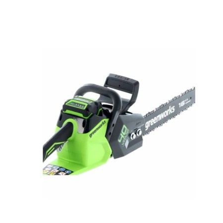 Аккумуляторная цепная пила Greenworks 2005807UB (2005807UB) зеленый С АККУМУЛЯТОРАМИ