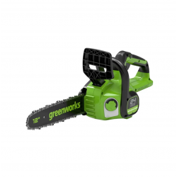 Аккумуляторная цепная пила Greenworks 2007007UB (2007007UB) зеленый С АККУМУЛЯТОРАМИ