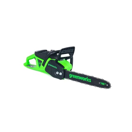 Аккумуляторная цепная пила Greenworks 2008807UB (2008807UB) зеленый С АККУМУЛЯТОРАМИ