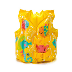 Жилет для плавания Intex Tropical Buddies (59661NP) желтый