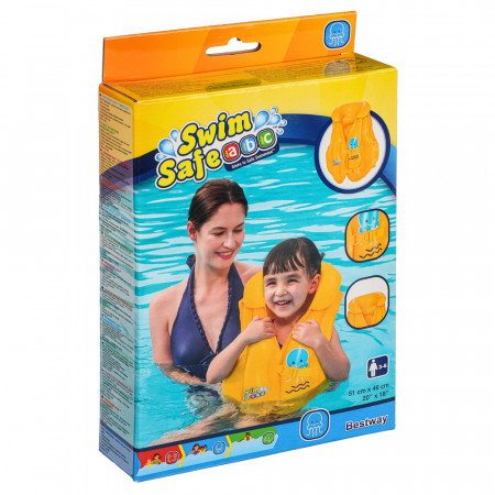 Жилет для плавания BESTWAY Wondersplash (32034) желтый