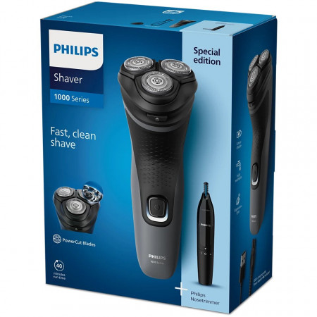 Электробритва Philips 1000 S1142/02 серый