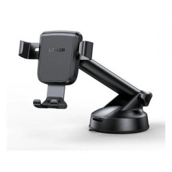 Держатель для телефона Ugreen LP200 Gravity Phone Holder with Suction Cup (60990B) черный