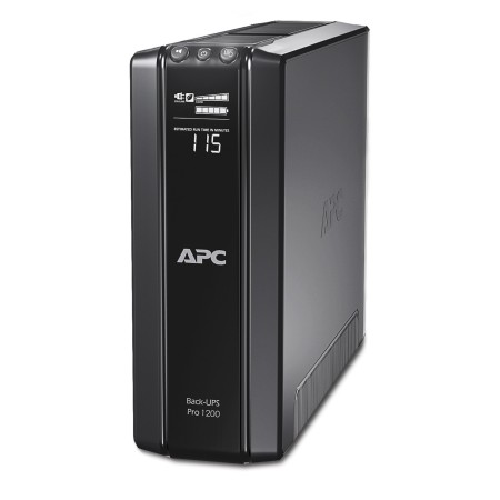 ИБП APC Back-UPS Pro 1200 (BR1200G-GR) черный (С АККУМУЛЯТОРОМ)