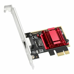 Wi-Fi адаптер CUDY PE25 черный/красный