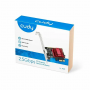 Wi-Fi адаптер CUDY PE25 черный/красный