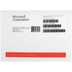 Операционная система Microsoft Windows Server Standard 2022 (P73-08337) белый (диск)