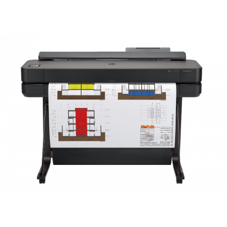 Плоттер HP DJ T650 36-in (5HB10D) черный