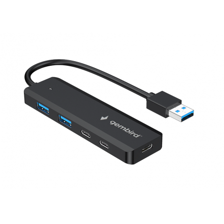 Док-станция Gembird UHB-C415 черный Док-станция Gembird UHB-C415 черный