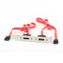 Плата расширения Cablexpert CCSATA2RECEPTACLE