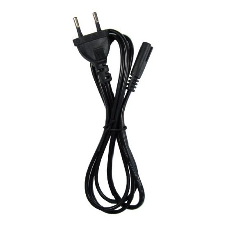 Кабель питания С7 - 2 pin iPower С7 (С7 1.5 м. 220 в.) 1.5м черный