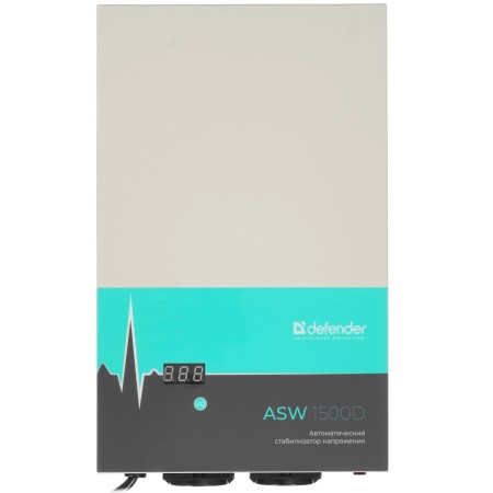 Стабилизатор напряжения Defender ASW 1500D (99046) белый