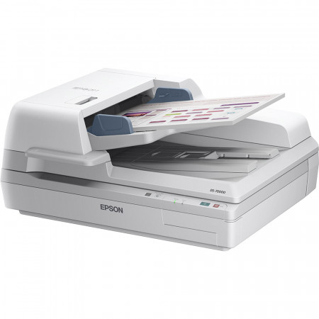 Сканер Epson WorkForce DS-70000N (B11B204331BT) белый