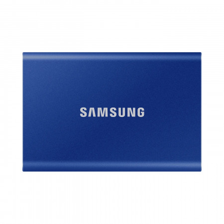 2000 ГБ Внешний SSD диск Samsung T7 (MU-PC2T0H) темно-синий