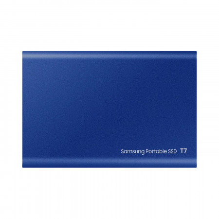 2000 ГБ Внешний SSD диск Samsung T7 (MU-PC2T0H) темно-синий