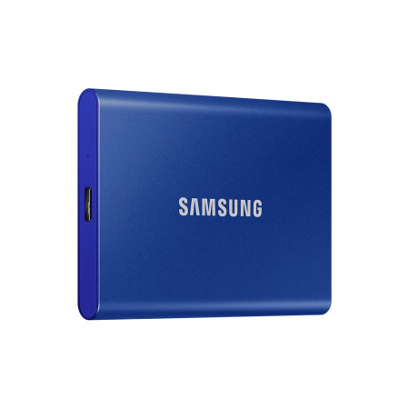 2000 ГБ Внешний SSD диск Samsung T7 (MU-PC2T0H) темно-синий