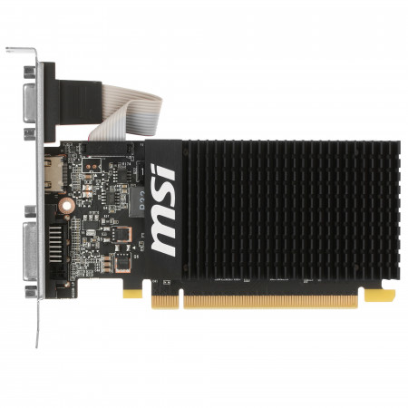 Видеокарта MSI GeForce GT 710 Silent LP (GT 710 2GD3H LP) черный