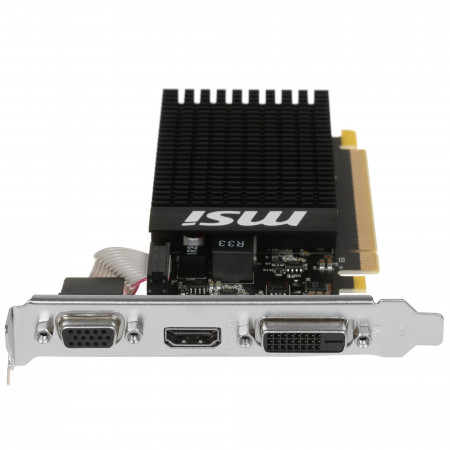 Видеокарта MSI GeForce GT 710 Silent LP (GT 710 2GD3H LP) черный