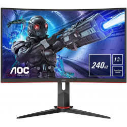 31.5" Монитор AOC C32G2ZE/BK черный