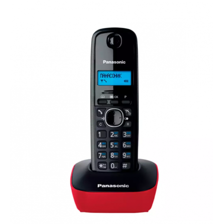 Радиотелефон PANASONIC KX-TG1611 (RUR) красный