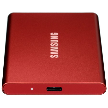 500 ГБ Внешний SSD диск Samsung T7 (MU-PC500R) красный