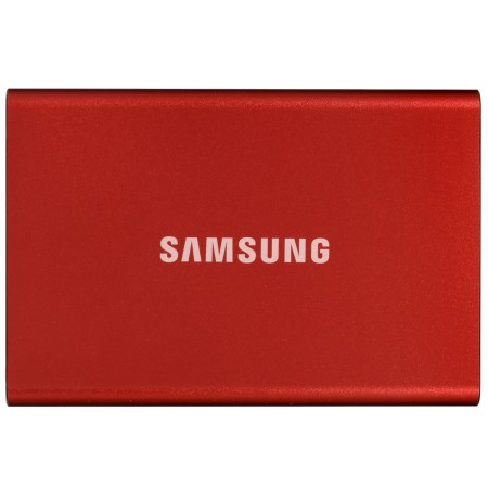 500 ГБ Внешний SSD диск Samsung T7 (MU-PC500R) красный